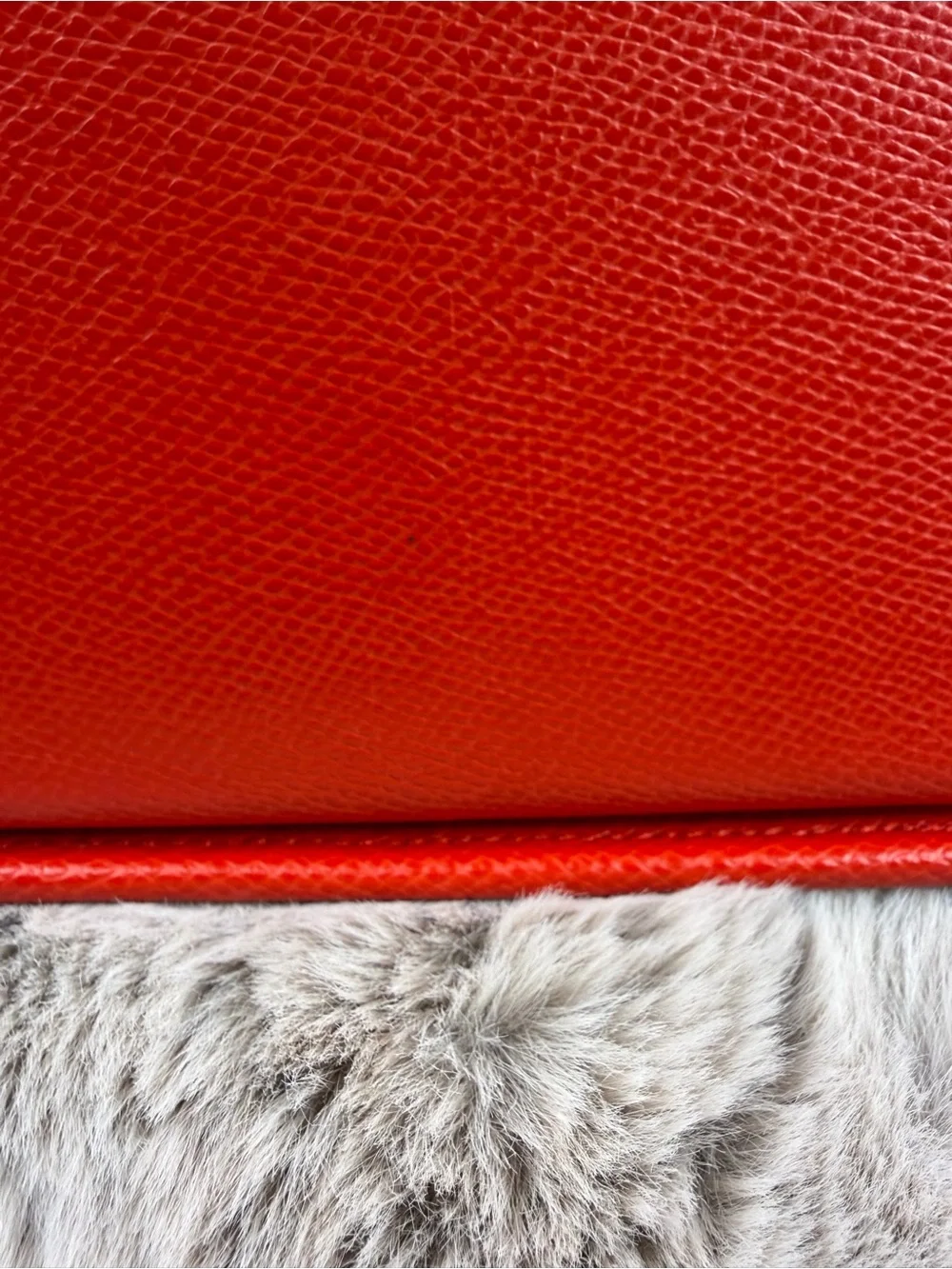 EUC!! Coach Cora Dome Satchel in Cardinal Red CrossGrain Leather. Gold hardware.